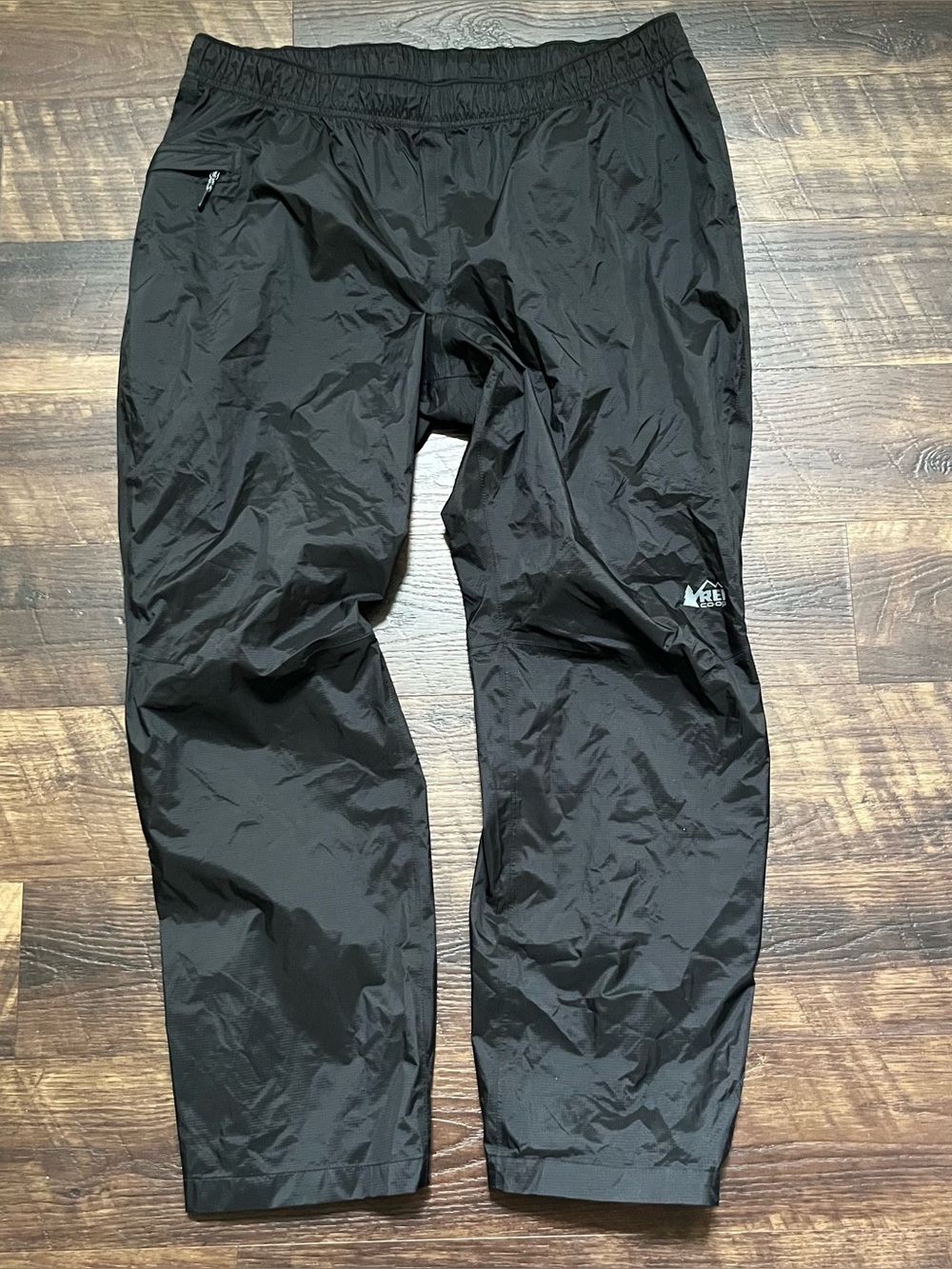 REI Co Op rainier nylon water resistant rain outdoor pants XL *read